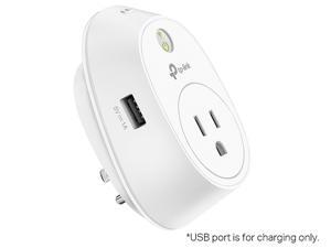 TP-LINK HS110 V2 Smart Plug with USB Charging Port, Wi-Fi Enabled, Control Your Electronics from Anywhere, Energy Monitoring, Compatible with Google Home and Amazon Echo Alexa TP-LINK HS110 V2 Smart Plug with USB Charging Port, Wi-Fi Enabled, Control Your Electronics from Anywhere, Energy Monitoring, Compatible with Google Home and Amazon Echo Alexa
